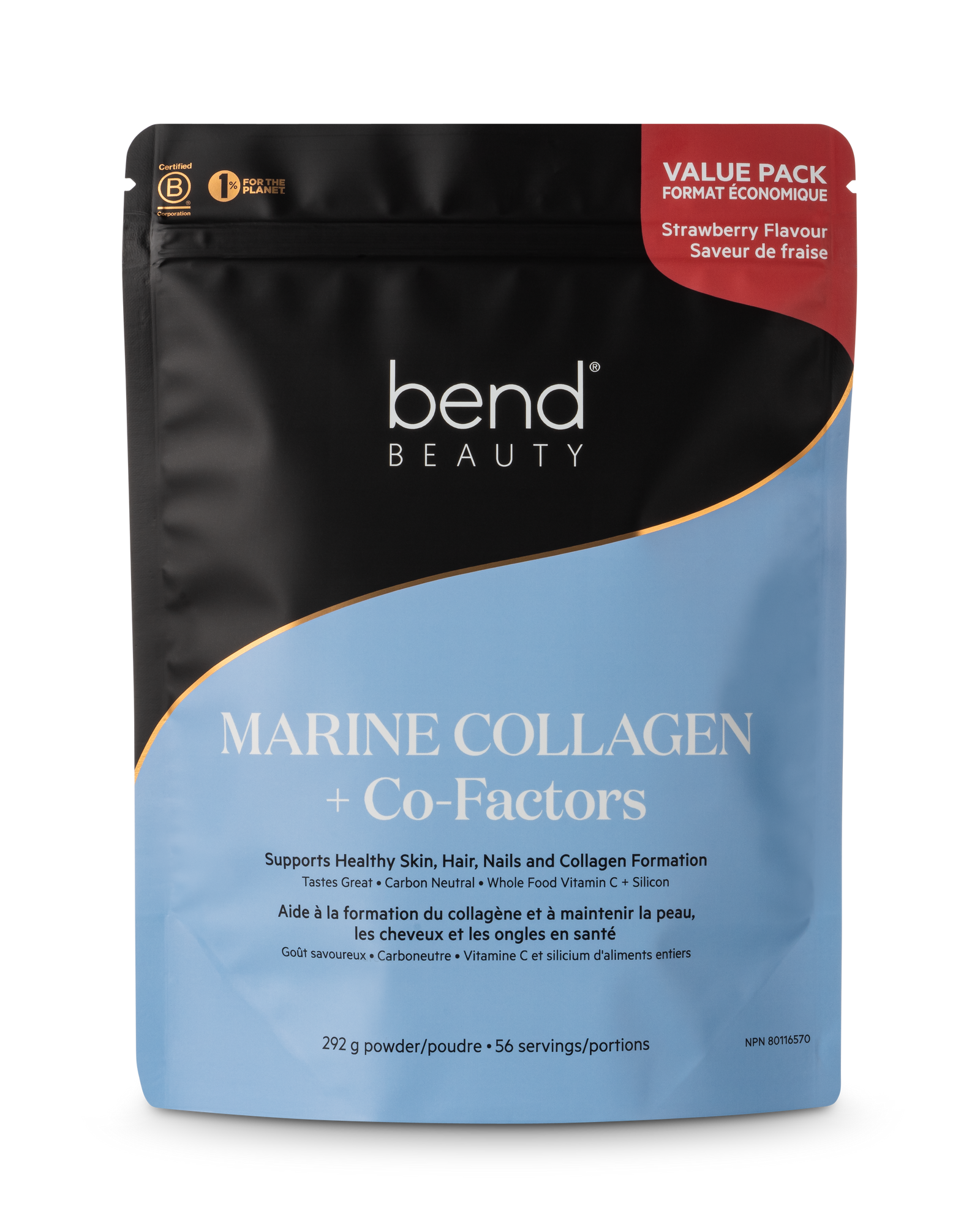 Marine Collagen + Co-Factors Strawberry Value Pack